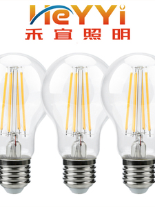 Led Level 1 Retro Crystal Lamp Energy-Saving Restaurant Screw