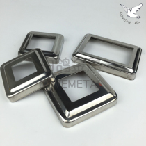 Thickened and raised SUS304 fine stainless steel handrail square decoration cover stair column decorative square decoration cover 0 5 thick