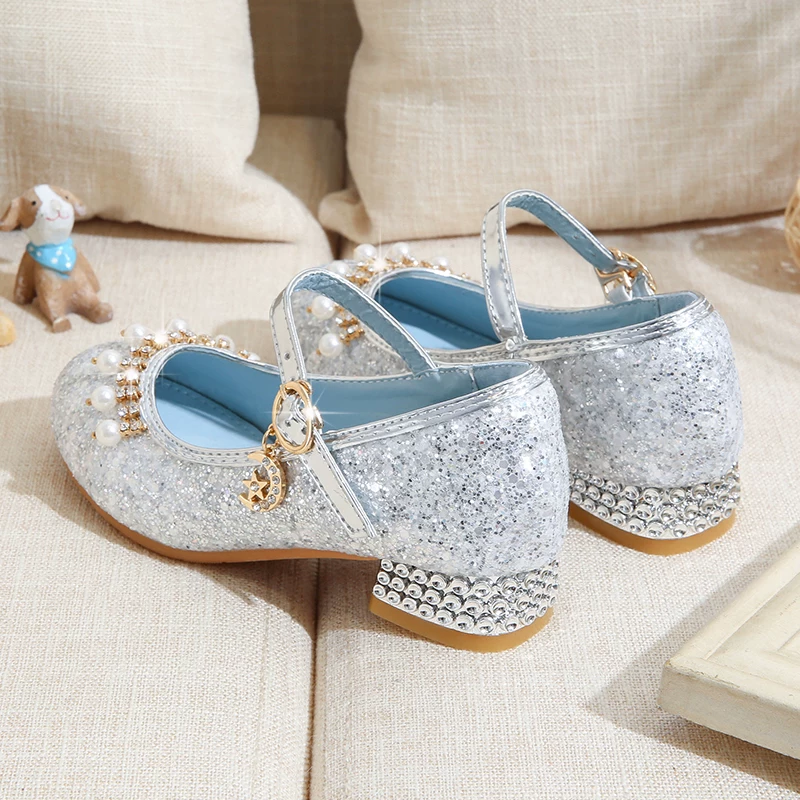 Children's small princess costume, soft sole, for catwalk