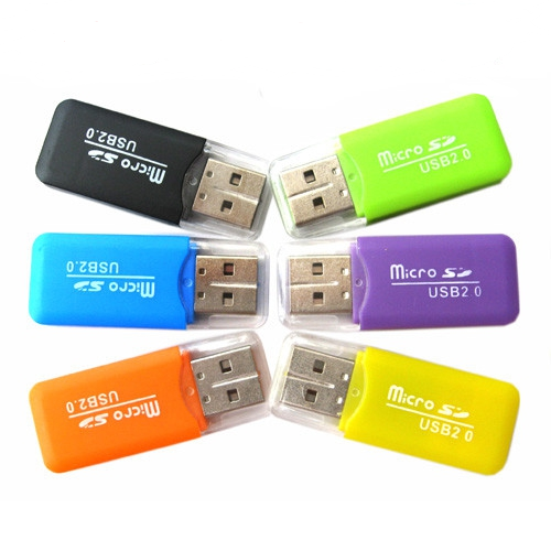TF card SD card reader USB2 0 mobile phone sound MicroSDTF card on-board portable card reader