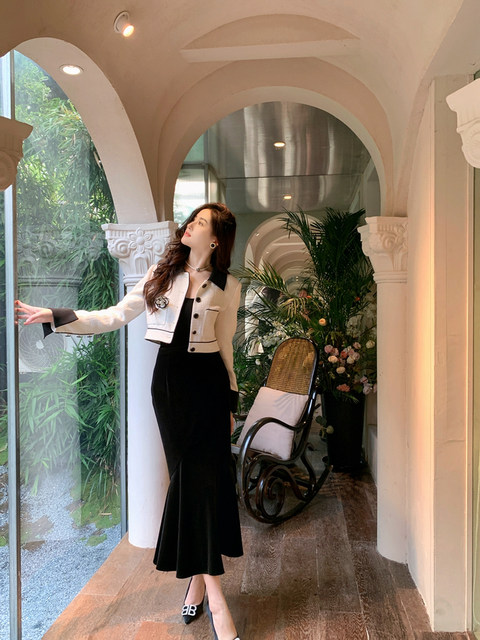 Hollinna High-End Short Jacket in Chanel Style for Women, Autumn and Winter 2025 New Trendy and Beautiful Petite Autumn Outfit