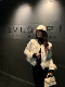 Hollinna Ostrich Feather Sleeve Design Small Fragrant Style Jacket Women's Autumn and Winter Short Heavy Industry High-Quality Thousand Gold Down