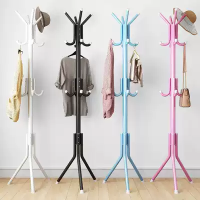 Caidi European-style coat rack bedroom hanger iron floor assembly clothes rack hanger fashion creative drying rack