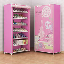 Shoe rack Simple multi-layer household assembly Economical space-saving dormitory shoe rack Shoe cabinet Simple modern foyer cabinet