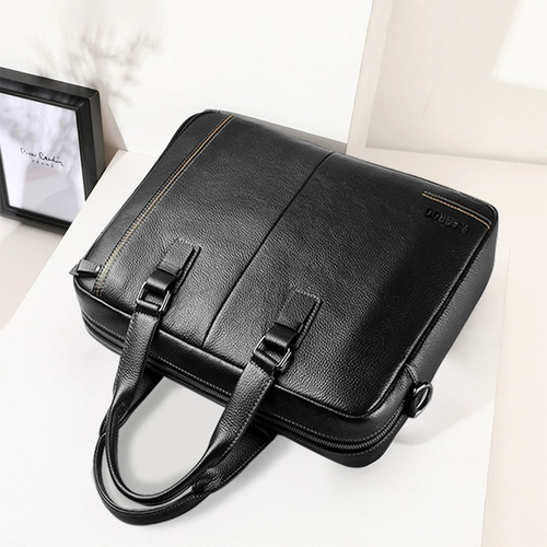 Кожаный ноутбук для отдыха, сумка на одно плечо, из натуральной кожи, бизнес-версия