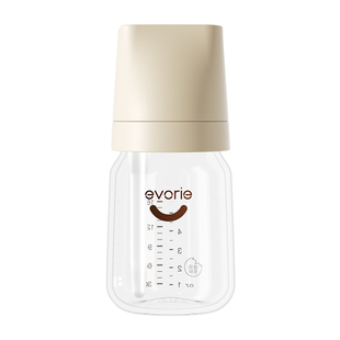 evorie爱得利玻璃新生婴儿奶瓶