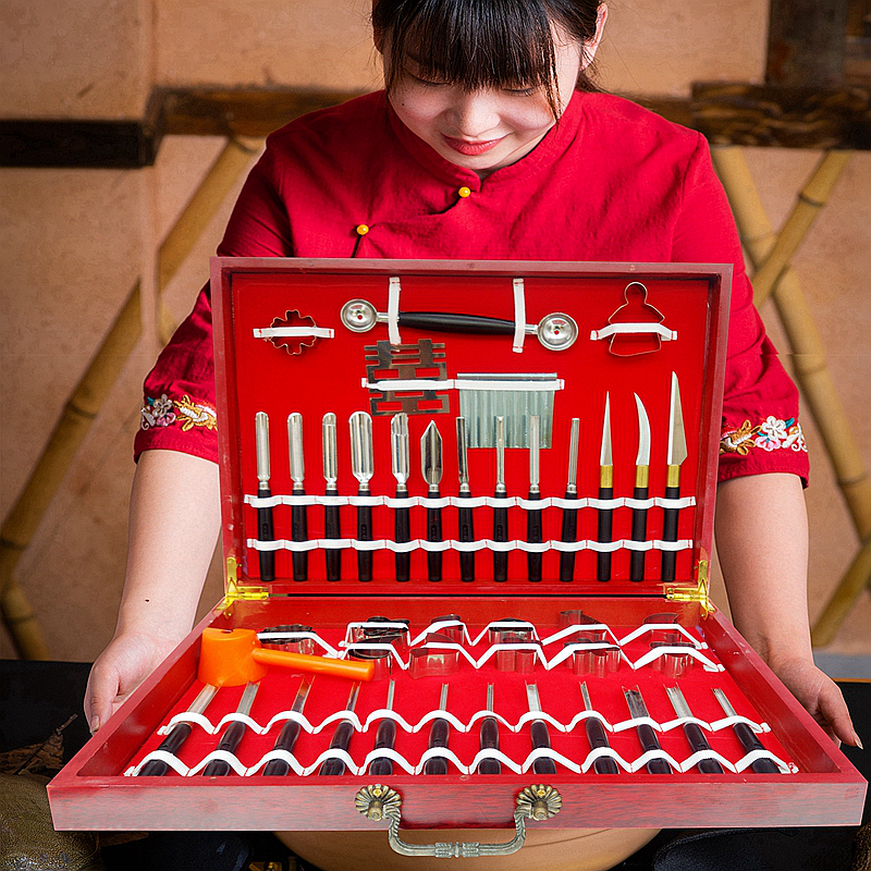 Kitchen Chef Engraving Knife Cake Mold Water Fruit Sculpture Flowers Fruits And Vegetables Tray Accessories Cooking School Food Engraving Knife Suit