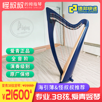 AIQING harp 38 string 40 string Celtic Irish diatonic performance professional test big AIQING sea guide thin