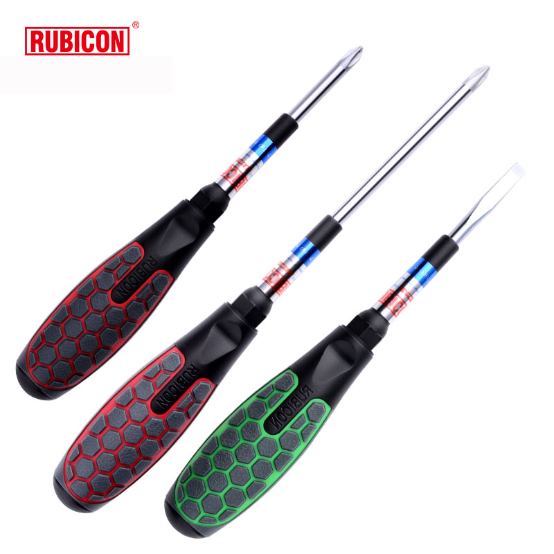 Japan Robin Hood RUBICON anti-slip handle plus hard phillips screwdriver slotted screwdriver 62 series magnetic screwdriver