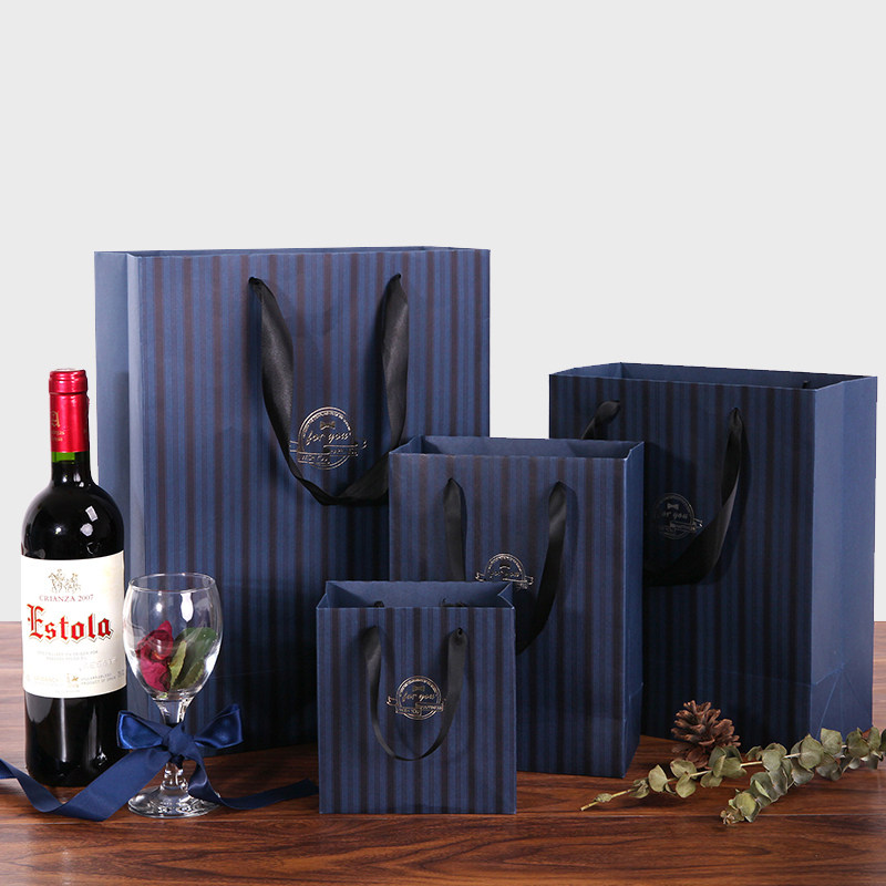 New gift bag Bags Handbag Business Gift Bag for New Year's Spring Festival Gift Bags Inglent Wind Paper Bags