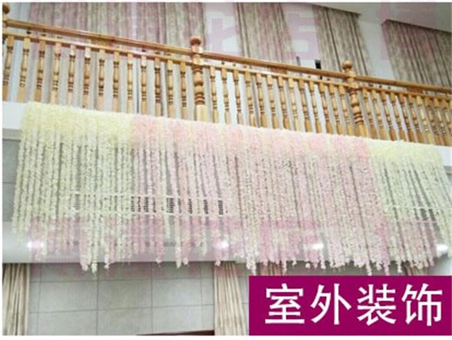 Mô phỏng mã hóa hoa phong lan chuỗi hoa cẩm tú cầu bó hoa wisteria hoa nho đám cưới giả hoa mây hoa trần trang trí hoa nho - Hoa nhân tạo / Cây / Trái cây hoa giả hạc