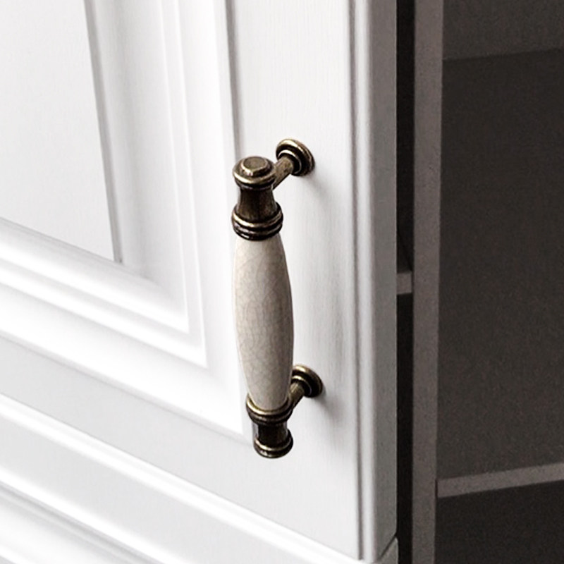 German Heidis American ceramic handle European drawer handle Wardrobe antique cabinet door furniture handle