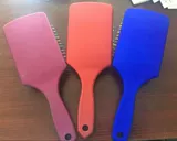 Косметический массажер, пластиковая подушка безопасности, кудрявая расческа, подарок на день рождения, делается под заказ, с печатью вашего логотипа