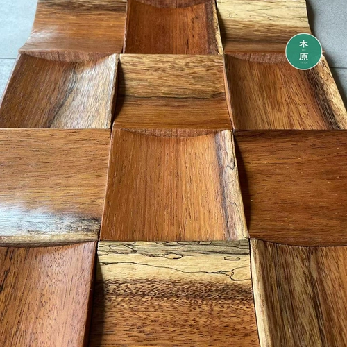 3D Трехмерные изогнутые бревна настоящие троянские чайные вилла вилла клуб -хаус