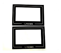 Customized PVC surface paste PC panel PET high temperature resistant label instrumentation silk screen surface paste frosted plastic sheet sticker