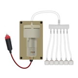 Кусок аккумуляторных кислородов с кислородным насосом 12 В.