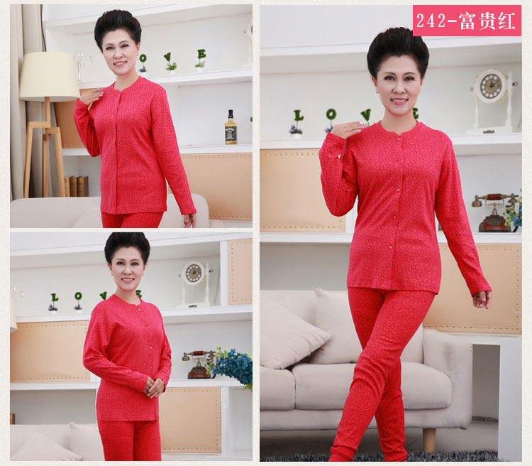 Sous-vêtement chaud personne âgée simple en coton - Ref 750847 Image 30