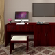 Ghế đẩu kinh doanh nội thất khách sạn tiêu chuẩn đầy đủ bộ tủ tivi dễ dàng cao và thấp Nội thất khách sạn