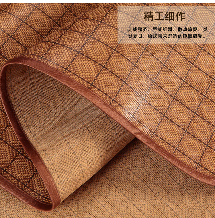 Mat ghế mây ba mảnh sinh viên đơn 1,2 1,35 đúp mat 1,5 m 2.2 * 1.8m tăng 2 miễn phí vận chuyển - Thảm mùa hè nệm nước cao cấp