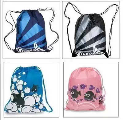 Sports shoulder bag outdoor travel beach bag swimming waterproof bag drawstring bag children student leisure bag