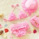 Đồ bơi cho bé gái Bộ bikini dễ thương cho bé Đồ bơi cho bé mẫu giáo Đồ bơi màu đỏ