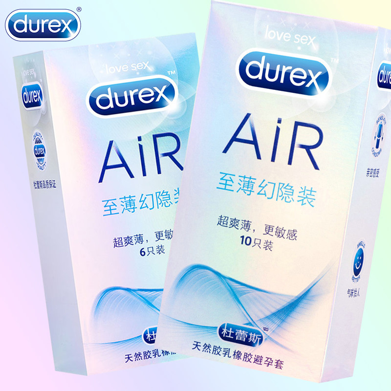 Durex AIR AIR set to thin magic hidden condoms 6 pack passion supreme sex adult products
