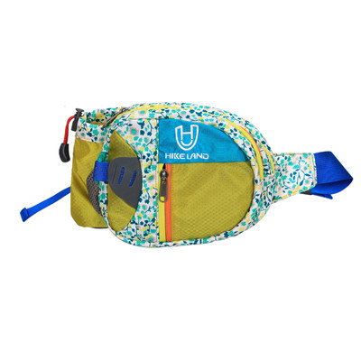 Outdoor New Pint Women's Versatile Printed Purse Breathable Anti Splash Water Riding Casual Sportswear pockets