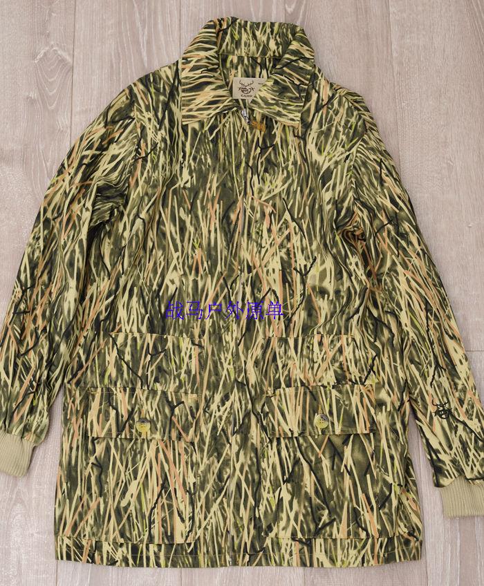 Foreign trade original single outdoor men's long-sleeved outdoor bionic camouflage clothing camouflage jacket large size army fan top men's jacket