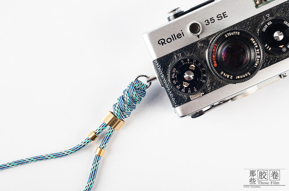 (Those Glue Rolls) Original Luther 35 35T 35s 35se Camera Custom Imported Umbrella Rope Woven Handrope