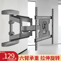 Universal TV hanger telescopic rotating bracket Wall folding shelf Xiaomi Hisense Skyworth 32-70 inches
