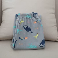 MM Pajamas-Gray Letters Dinosaurs