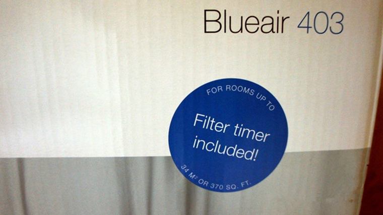 máy tạo ion âm ô tô Máy lọc không khí màu xanh Blueair Slim203 270E 403 503 550E por M L máy hút không khí