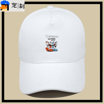 Cuphead Adventure independent game steam platform G fat peripheral men and women autumn and winter custom duck tongue baseball hat
