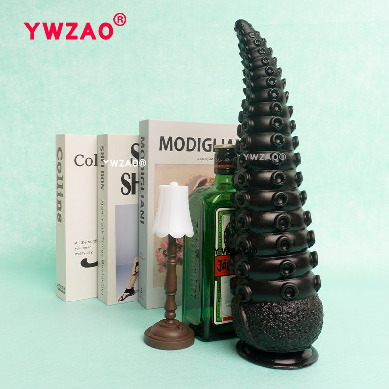 YWZAO erotic adult products masturbation device male anal plug chrysanthemum female anal plug sucker large size tentacle