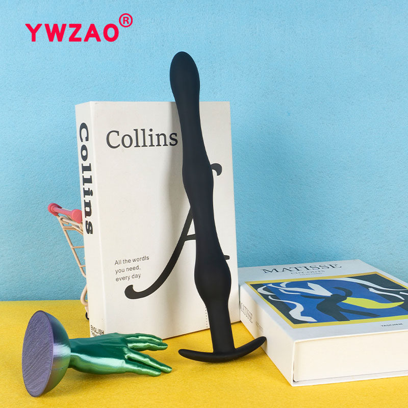 YWZAO going out to LaPearl extra-long man with anal plug female with Anal Plug for Anal Sex Tool Chrysanthemum deep sm-Taobao