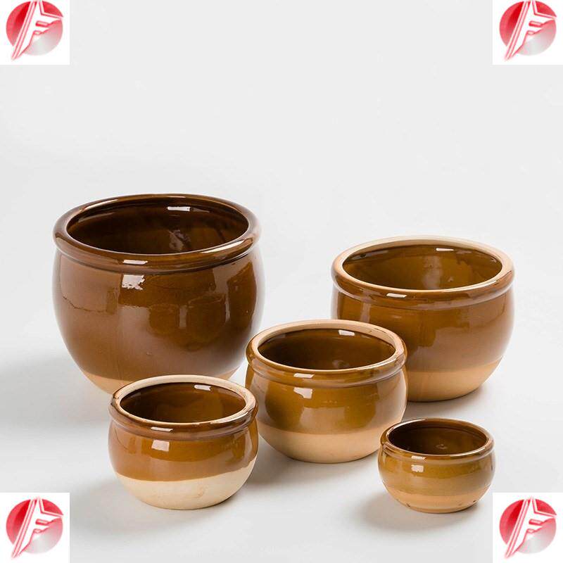 Small cylinder ceramic home old small water cylinder Home Small Kitchen Water Tank Pickle Vat small Leftover Salty Vegetable Vat