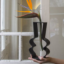 Geometric art suspended vase acrylic porch living room shape ornaments flower arrangement Nordic home accessories flower Ware