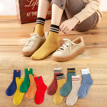 【10双装】纯棉日系秋冬男女堆堆袜子