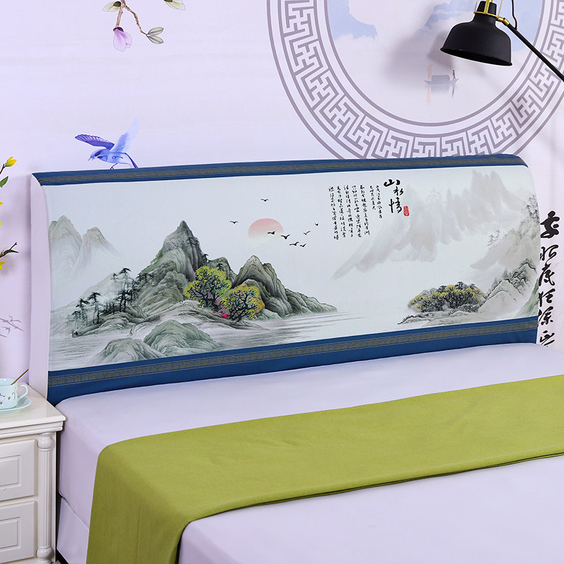 Jane Europe Bedhead Cover 2021 New Simple and Generous Wedding Bedhead Cover Small Fresh Bed Backrest Cover Universal