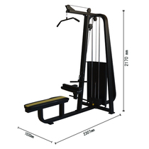 Commercial high pull machine Fitness equipment Pull back all-in-one machine Rowing machine back muscle trainer High pull machine Gym