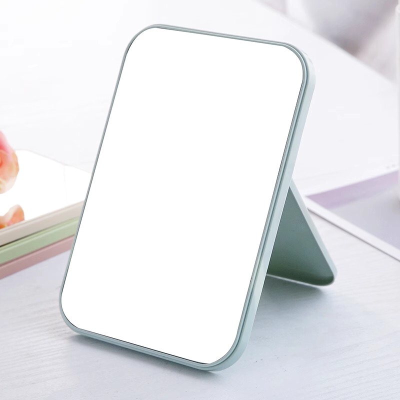 High-Definition Single-Sided Makeup Mirror, Desktop Vanity Mirror, Beauty Princess Mirror, Foldable Square Mirror, Desktop Portable Mirror High-Definition Single-Sided Makeup Mirror, Desktop Vanity Mirror, Beauty Princess Mirror, Foldable Square Mirror, Desktop Portable Mirror