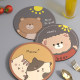 Diatom mud insulation pad Coaster anti-scalding dining table pad Silicone pad Plate pad Strip props Desktop heat dissipation table pad