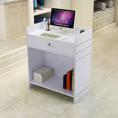 Small cashier counter front desk desk simple shop cashier clothing store beauty restaurant economy small bar