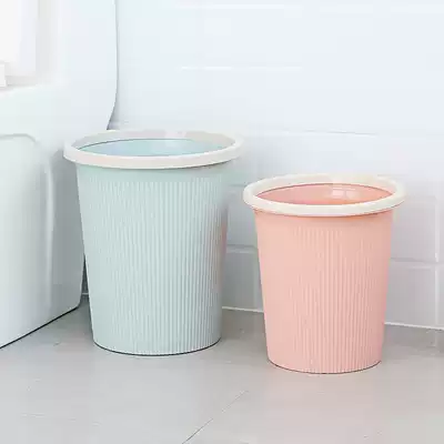 Household kitchen living room with press ring trash bin bedroom large trash can trash can