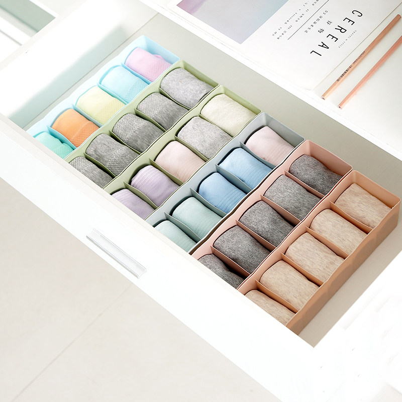 Polygunderwear Socks Inner Dress Pants Bra Containing Box Plastic Drawer Finishing Box Finishing Box 5 Gg Storage Box Small