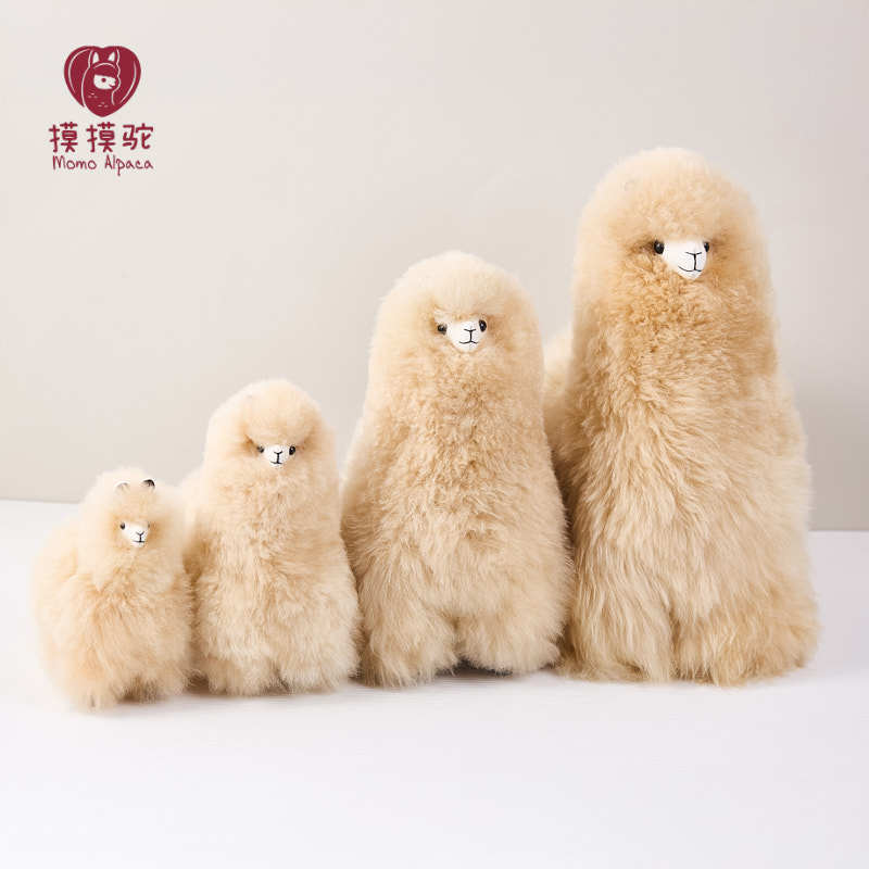 Peruvian Imported Pure Handmade Baby Alpaca Popular Ornaments Alpaca Doll Doll Birthday Gift Touch Camel