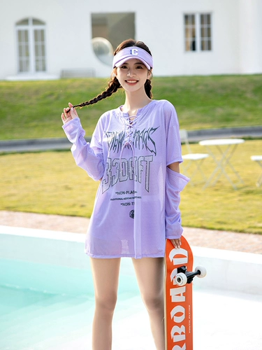 Раздельный купальник, модный спортивный летний комплект, большой размер, по фигуре, 3 предмета