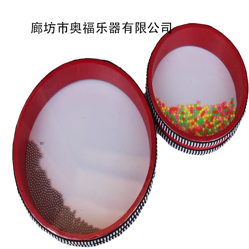 Công ty khuyến mãi Orff bộ gõ giáo dục sớm giáo dục âm nhạc đồ chơi dạy học 6 inch 8 inch trống biển bộ đồ chơi đánh trống cho bé