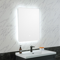 Customizable Net red smart bathroom mirror single mirror hanging wall type back light bathroom wall frameless bathroom mirror