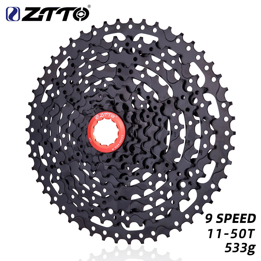 ZTTO Cassette Flywheel 9s 27 Speed 50T 46T Bike Flywheel Big Tooth Tower Wheel Mountain Bike Accessories-Taobao